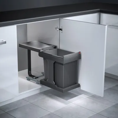 Produktbild von Abfallsammler 3635001 Solo 20 Slate-grey 300 mm