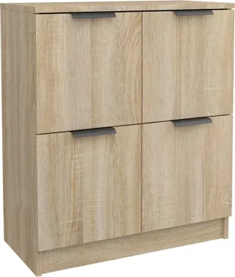 Produktbild von Sideboard Sonoma-Eiche 60x30x70 cm Holzwerkstoff