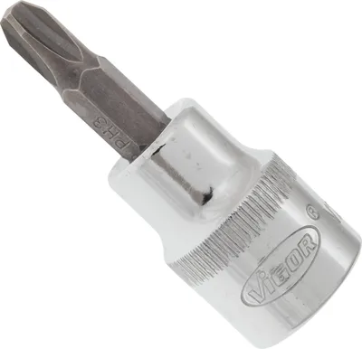 Produktbild von VIGOR Schraubendrehereinsatz V2291N 3/8" Pozidriv Profil PZ SW PZ1