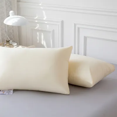 Produktbild von 100% Baumwolle A-Klasse Sojabohnenkissen, nicht verformend, Kopfstützkissen für den Heimgebrauch, Hotelqualität, Nackenstützkissen - A - 48*74*10cm.