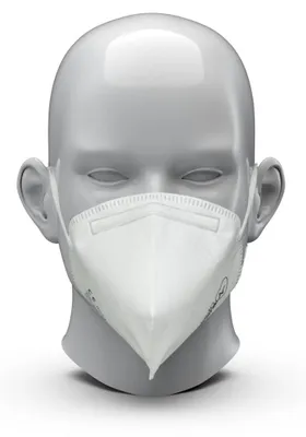 Produktbild von Atemschutzmaske "CareOne" FFP2 NR, 10er Set, weiß Weiß