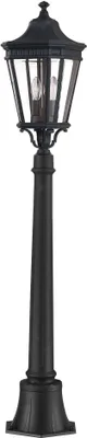 Produktbild von Elstead Cotswold Lane Außen-Stehleuchte E14 2-fach 110cm Schwarz IP44