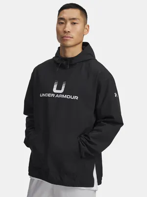 Produktbild von Under Armour Unstoppable Woven Kapuzenpullover Schwarz M / Regular Herren Schwarz M