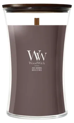 Image de WoodWick Iris Woods - Grandes bougies