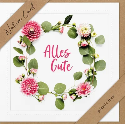 Produktbild von Allgemeine Wünsche – Nature Cards – unverpackt