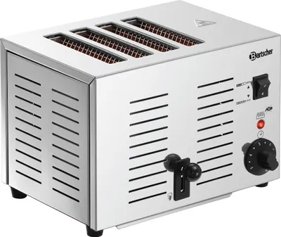 Produktbild von Toaster TS40 mit 4 Schlitzen, 145x20 mm Schlitzgröße, 300 mm breit