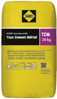 Produktbild von SAKRET Trass-Zement-Mörtel TZM 30kg