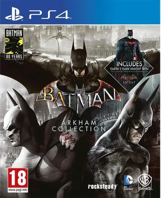 Produktbild von Warner Bros Batman Arkham Trilogy, PlayStation 4, M (Reif)