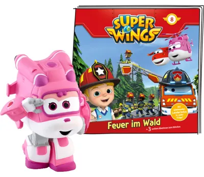 Produktbild von tonies Super Wings - Feuer im Wald & 3 weitere Abenteuer, Spielfigur