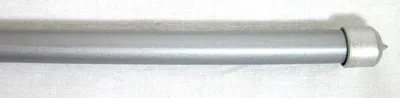 Produktbild von Pinn-Stange Klemmstange Vitrage Chrom matt Ø 7 mm, L 30-40 cm
