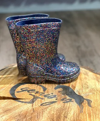 Produktbild von Equipage Kinder Gummistiefel Millie Glitter, Größe:26