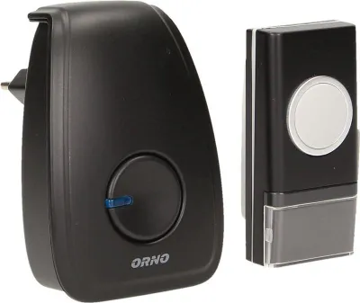 Produktbild von Orno | Funkgong OR-DB-YK-117 - 36 Melodien - IP44 - 100 m Reichweite - Elegante Funktionalität
