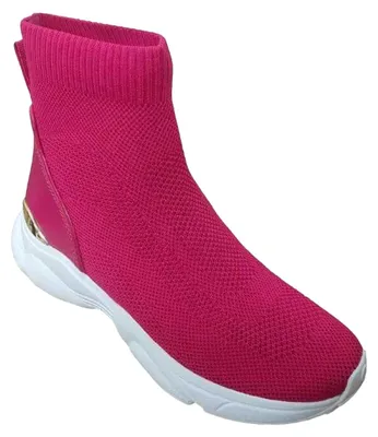Produktbild von Michael Kors - Logo Sneaker für Damen, Ökologisches Leder NA172 (37 EU) (Pink)