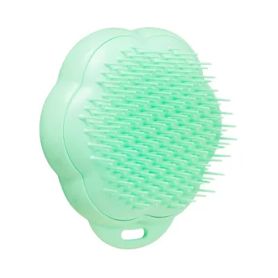 Produktbild von Pet Teezer Katzenhaarbürste für mittelhaarige Katzen Grün