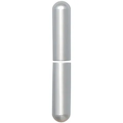 Produktbild von Zierhülse aus Aluminium | Aufsteckhülse verchromt matt für Einbohrbänder | Band ø 20mm, Bandhöhe 112mm, oben + unten