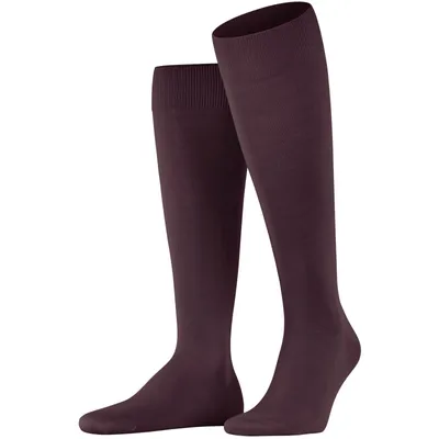 Produktbild von FALKE ClimaWool heren kniekousen, donkerrood (barolo)