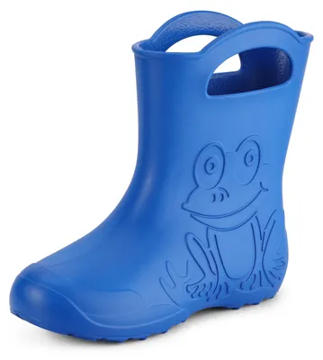 Produktbild von Ladeheid Damen federleichte Eva Gummistiefel Regenschuhe LA-CA-09 (Blau, 40/41 EU)