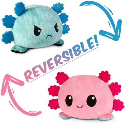 Immagine prodotto di Peluche axolotl reversibile