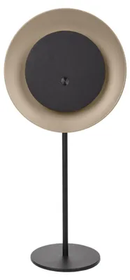 Obrázek produktu pro Solární lampa – 4v1, bateriová/solární/stolní/závěsná lampa "SOLAN", výška 41,5 cm, barva mandlová, venkovní stolní lampa v moderním designu, vyrobená z kovu a plastu, rozměry 20 x 11,8 x 41,5 cm, LED panel – stmívatelná – dotykový senzor