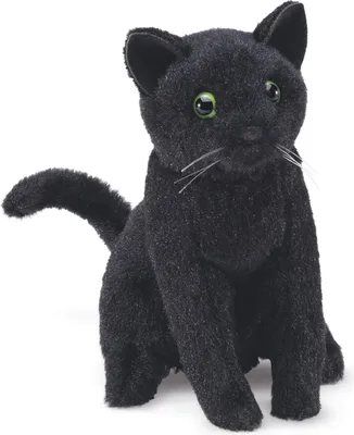 Produktbild von Folkmanis Mini Schwarze Katze