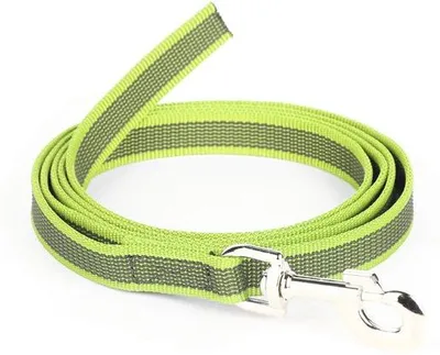 Produktbild von Unyqoos® Hundeleine aus Gummi 2 m, grau – rutschfeste Sport- & Trainingsleine mit robustem schlaufenlosem Design