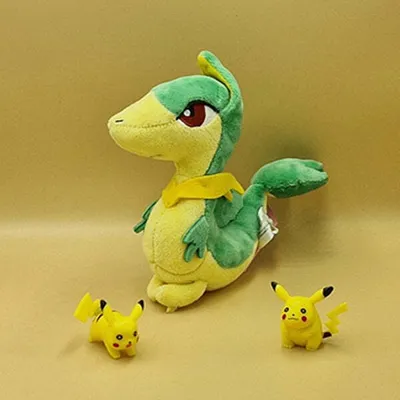 Produktbild von Pokemon Efoserp Kuscheltier - 15 cm Plüschtier Servine
