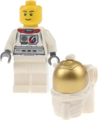Produktbild von 1x Lego Minifigur Space Exploration Utility Shuttle Astronaut Helm 60080 cty0568
