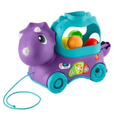 Obrázek produktu pro Fisher-price Hrající dino s vyskakujícími míčky HNR51 TV