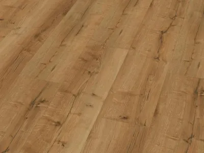 Produktbild von 5,5 mm Click-Vinyl CHECK comfort 2518 Tarifa Eiche Lang- & Breitdiele & Trittschall (Kork) VPE: 2,055 m²