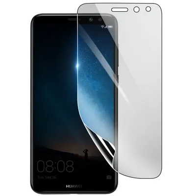 Zdjęcie produktu dla 3mk, odporna na wstrząsy i zarysowania hydrożelowa osłona ekranu do Huawei Mate 10 Lite, przezroczysta
