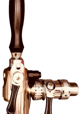 Image de Robinet tireuse a biere, Robinet a biere, Robinet compensateur - Pour remplir des bouteilles en PET