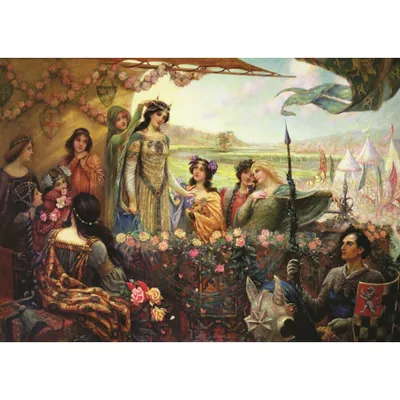 Zdjęcie produktu dla ANATOLIAN Puzzle Lancelot & Guinevere 3000 Teile