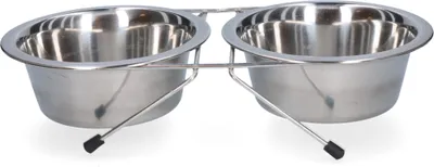 Produktbild von Edelstahl Futter- und Trinknapf mit Standard 750ml Ø 16cm