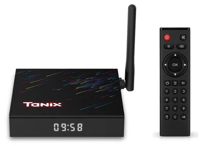 Obrázek produktu pro TANIX TX68 Android 12.0 Smart TV Box Allwinner H618 Quad-Core 4K Media Player AV1 H.265 VP9 Dekorace 2.4G & 5G Dual Band WiFi BT5.0 Digitální displej s dálkovým ovládáním