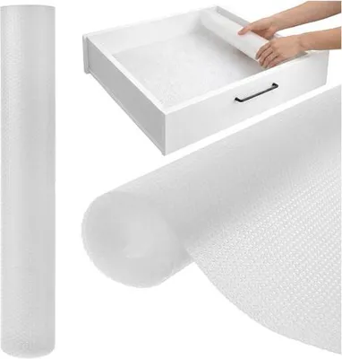 Obrázek produktu pro Protiskluzová podložka do zásuvky, bílá, 500x50 cm, voděodolná