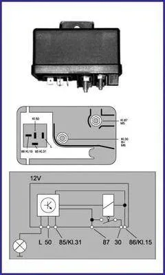 Produktbild von HITACHI 132053 Glühzeitsteuergerät Glühanlage