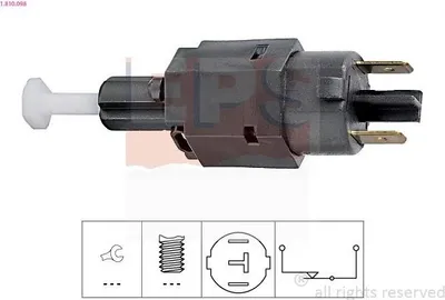 Produktbild von EPS Bremslichtschalter 1.810.098 für OPEL Calibra A (C89) mechanisch