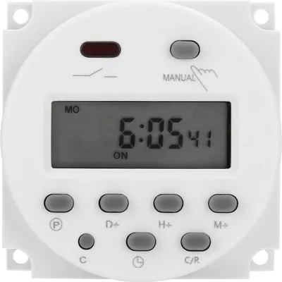 Produktbild von CN101A DC 12V Mini Digitaler Mikrocomputer Steuer-Zeitschalter mit LCD Display – präzise und zuverlässige Zeitsteuerung