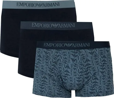 Immagine prodotto di Emporio Armani 3 Pack Trunk Boxer Uomo 111625 4F722 75536