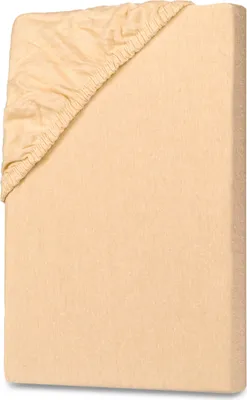Produktbild von Jersey Kinder Spannbettlaken 70x140cm Apricot