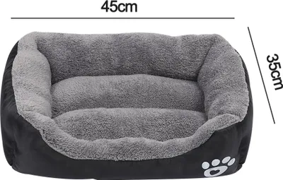 Obrázek produktu pro Pelíšek pro psy, pelíšky pro velké psy, omyvatelná matrace pro domácí mazlíčky, pohodlná a prodyšná, velký pelíšek pro psy, S: 45 cm x 35 cm