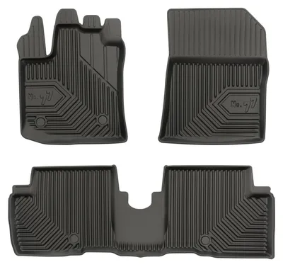 Imagen del producto de Alfombrillas de goma para Dacia Lodgy 2012-2022 (monovolumen) – juego de 3 piezas, , a medida