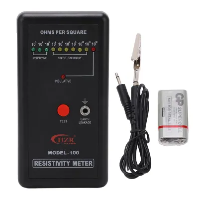 Zdjęcie produktu dla Tester rezystancji powierzchni Precyzyjny tester elektryczności statycznej Miernik rezystancji powierzchni