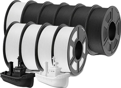 Obrázek produktu pro 3D tiskový filament, vysoká pevnost, ekologický design, PLAMetta-5BK5WT 11KG