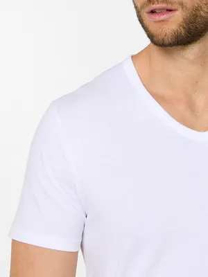 Produktbild von NUR DER T-Shirt Baumwolle Active - weiß - Größe 6 | L | 52