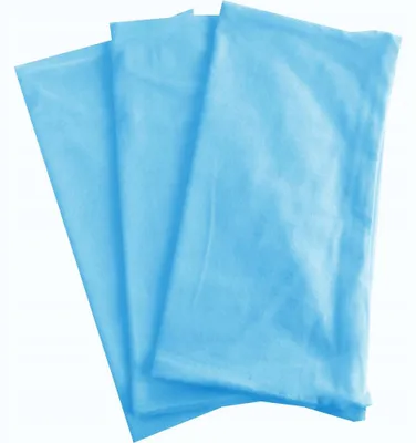 Produktbild von Nyks Flanell Kissenbezüge 40x40 cm blau 3er-Set