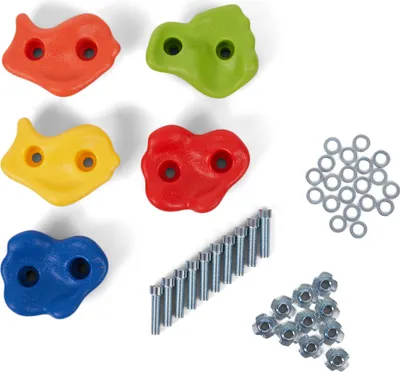 Produktbild von Spielturmking Klettersteine Klettergriffe Sets - 5 Stück 30118-15