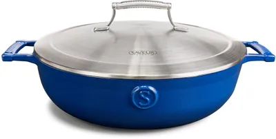 Obrázek produktu pro Saveur Selects Saucepan Voyage - Classic Blue - ø 30 cm / 4,2 litru - smaltovaný nepřilnavý povrch