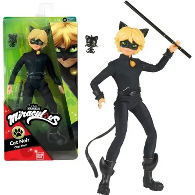Image de BANDAI Coccinelle miraculeuse - Poupée de mode 26 cm : Chat Noir