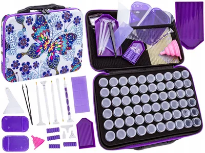 Produktbild von Jokomisiada Diamantmalerei Zubehör Set mit Etui